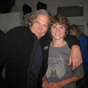 Owen with Jeff Bridges