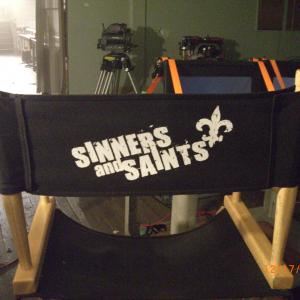 On location for Sinners and Saints