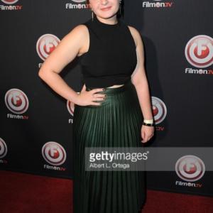 Actress Jenna Podell arrives for the Premiere Of FilmOn.TV's 'Bob Thunder: Internet Assassin' held at the Egyptian Theatre on October 27, 2015 in Hollywood, California.