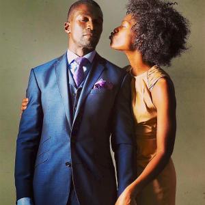 007  Bond Joseph Ademola Adeyemo  Character shot with wife Woodlene Alexis Adeyemo