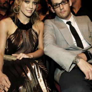 Hilary Duff and Joel Madden at event of 2005 American Music Awards 2005