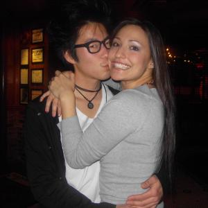 2011 Ten Years Monique Candelaria with Aaron Yoo