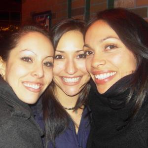 2011 Ten Years Monique Candelaria with Rosario Dawson and Denise Gurule