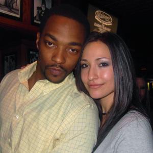 2011 Ten Years Monique Candelaria with Anthony Mackie