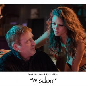 The Wisdom to Know the Difference production still with Daniel Baldwin  Elle LaMont