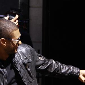 Usher and Amy Clare Lockwood A still from Myspace Tour Promotional Video