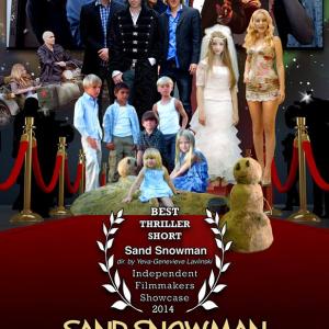 Sand Snowman Premier in Laemmles Music Hall , Bewerly Hills. written and Directed by Yeva_ Genevieve Lavlinski