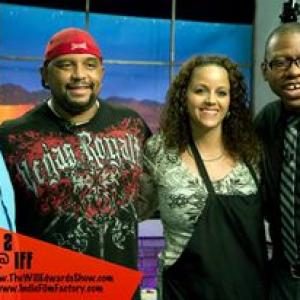 Will Edwards and Jon Paul Raniola with Irving and Sharon Harrell from TCs Rib Crib after the interview on The Will Edwards Show