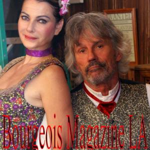 Western Religion set with Daniela Torchia and Brian Chatton on Still shot