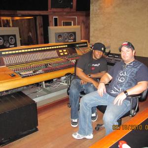 Mixing down the new album at Golden Track Studios, San Diego, CA 2010