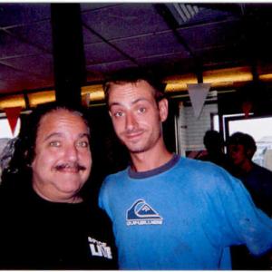 Ron Jeremy  Gregory Paul Smith on the set of Poultrygeist Night Of The Chicken Dead!!!