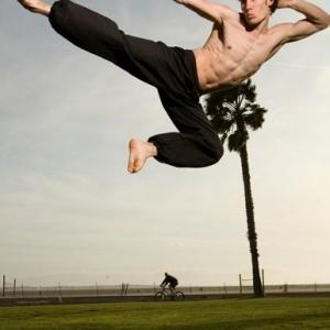 Jordan Jones UMAC World Record Holder Flying Side Kick 8 feet 4 inches