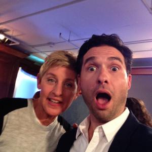 With Ellen on set of Finale of Ellens Design Challenge