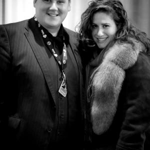 mr von Schirach and Sara Zommorodi at Stockholm international filmfestival 2013