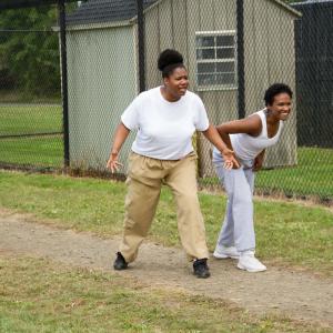 Still of Vicky Jeudy and Adrienne C. Moore in Orange Is the New Black (2013)