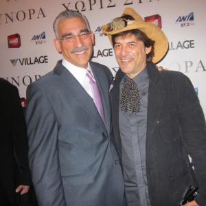 Paul Lillios and Georges Corraface October 18 2010