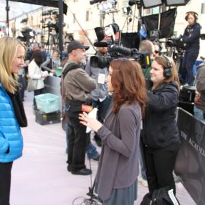 Interviewing CNN's Brooke Anderson