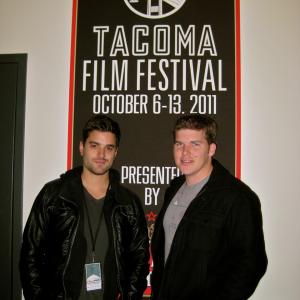 Christopher Slaughter and Michael Koltes at the Tacoma Film Festival