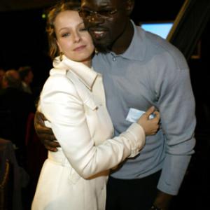 Djimon Hounsou and Samantha Morton