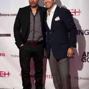 Bruno Marino and Nicolas J Severino at the Premiere of Anything Goes