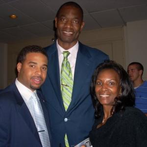 Director Joshua Coates, NBA's Dikembe Mutombo & Deloris Jordan (Sister of Michael Jordan)