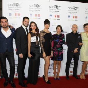 Golbon Eghtedari at The Noor Iranian Film Festival with Tehran Cyrus Saidi Shila Ommi and others