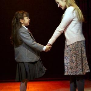 As Matilda in Matilda for the Royal Shakespeare Company RSC