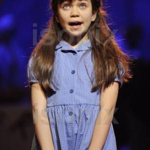 Adrianna Bertola as Matilda in Roald Dahls Matilda a Musical at the Courtyard Theatre Royal Shakespeare Company RSC StratforduponAvon