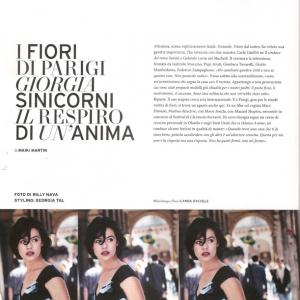 Giorgia Sinicorni , L'officiel Italia