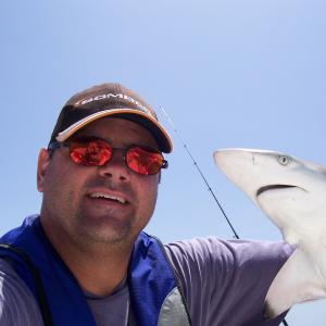 Playing with sharks while prefishing for an event in South Texas!!