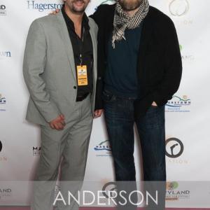 Director Ramez Ghibrial with Director Joe Carnahan at the MARYLAND International Film Festival