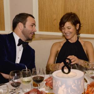 Carey Lowell and Tom Ford