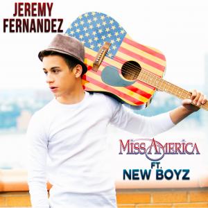 Single cover for Miss America record release