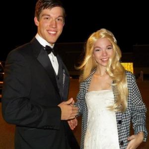 Clay with Caity Runger playing Barbie and Ken