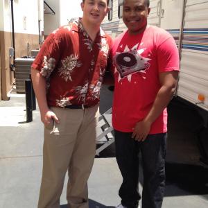 On Set of iCARLY with Noah Munck