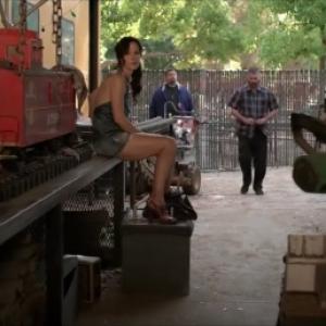 David Fernandez Jr, Guillermo Diaz, and Mary-Louise Parker on Weeds