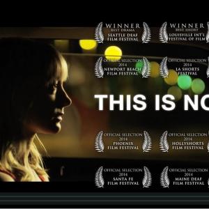 Ryann Turner as GWEN in the festivalwinningVimeo Staff Pick film THIS IS NORMAL