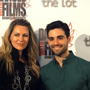 Krista Vendy with Jerome Velinsky, TCL Chinese Theatres Hollywood