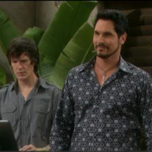 Clark Coffey and Don Diamont in The Bold and The Beautiful