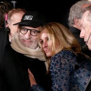 Julia Roberts and Larry Kramer at event of The 66th Primetime Emmy Awards 2014