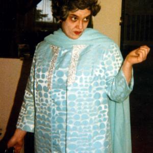 Uncle Alice as Aunt Viv in HOUSE OF SIN 1985