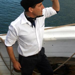 James Parbery - photo shoot for Sydney Tall Ships brochure