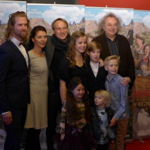 'Min Søsters Børn og Guldgraverne' cast at Copenhagen Premiere