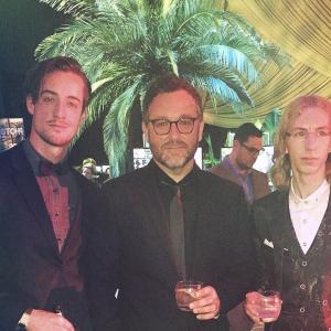 Justin Price Colin Trevorrow and Colby Boothman at Jurassic World Premiere  Hollywood Ca June 9 2015 Dolby Theater