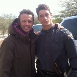 David Lyons, Justin Price- Behind the scenes, NBC 