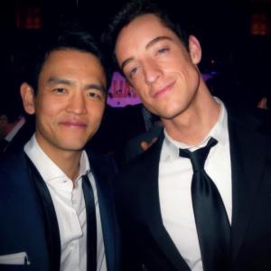 Justin Price John Cho American Reunion Los Angeles Premiere  Afterparty  Roosevelt Hotel  Hollywood Ca USA