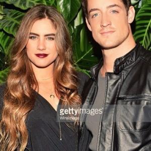 Jamie Kidd and Justin Price attend the 7th Annual Club Tacori Riviera at The Roosevelt at Tropicana Bar at The Hollywood