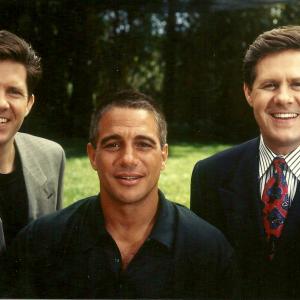 Tony Danza after interview with the McCain Brothers for Good Morning Oklahoma