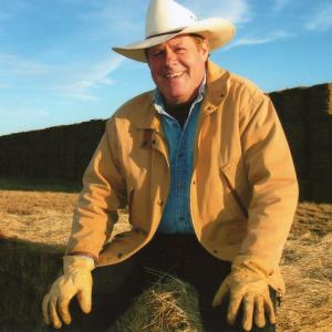 Ben McCain on the farm in Texas.