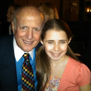 With Mike Stoller at closing party of The People in The Picture on Broadway 2011